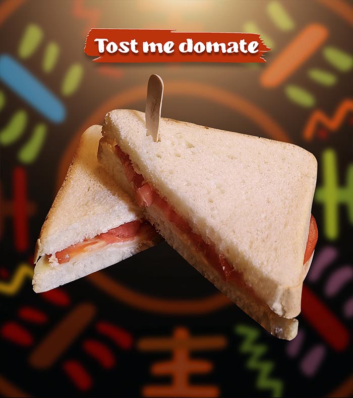 Tost me domate
